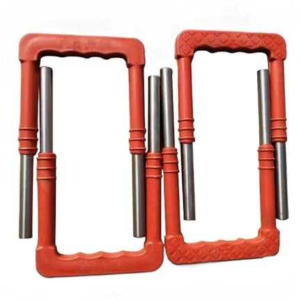Lot de 4 marches robustes en acier pour puits d'eau, montage polyvalent pour tours de piscine, installation facile, support d'échelle