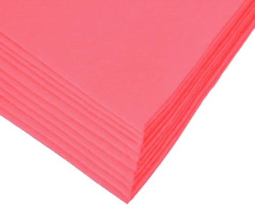 maDDma Bastelfilz Bögen 10er-Pack Flex Filz DIN A4, Stärke 1,5-2mm, Filzplatte, 50 Farben