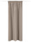 JEMIDI Vorhang Blickdicht - Gardine mit Kräuselband Universalband - 100% Polyester Dekoschal lang für Wohnzimmer Schlafzimmer - einfache Montage