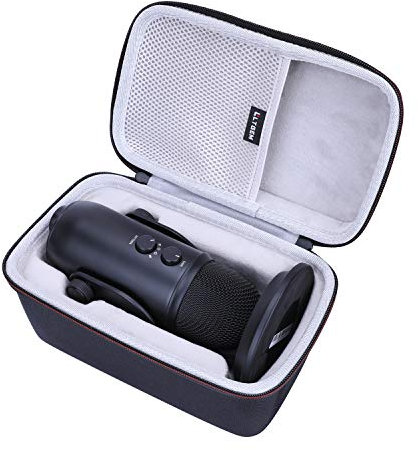 LSLEE Hard Case for Blue Yeti or Yeti Pro USB Condenser Microphone