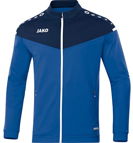 JAKO Herren Champ 2.0 Polyesterjacke, royal/Marine, L EU