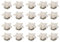 Botón de remache de metal plateado 20 piezas remaches de perilla de tornillo en forma de estrella para zapatos de cuero artesanales ropa(Flat silver)