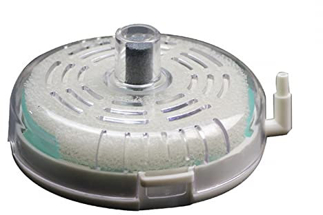 DONGKER Mini Aquarium Schwamm Filter, Ultradünne Runde Aquarium Wasserfilter, 8/10,5 cm Durchmesser, Quiet Schwammfilter Hydroponische Sauerstoffplatte für Aquarium Turtle Tank
