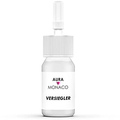 AURA Monaco | Microblading & PMU Versiegler – Eisenoxidfreie Fixierungslösung zur Farbversiegelung nach dem Treatment, Entzündungshemmend & Wundheilfördernd, 3 ml Hygienefläschchen, Made in Germany