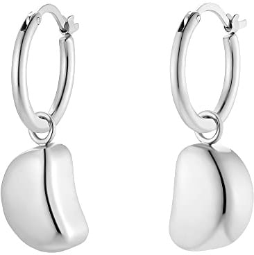 Heideman Ohrcreole Damen Elenor Edelstahl poliert | Zeitlose Geschenkidee für Frauen, alltagstauglich und elegant, hautfreundlich, nickelfrei und leicht