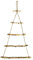 Oblique Unique® Arbre de Noël en bois - Décoration murale - Pour décoration - Pour bricolage - Calendrier de l'Avent - Noël - Avent - Naturel - 60 cm