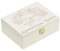 CHICCIE Caja de té para regalar personalizable con estampado blanco, 21 x 16 x 8,5 cm