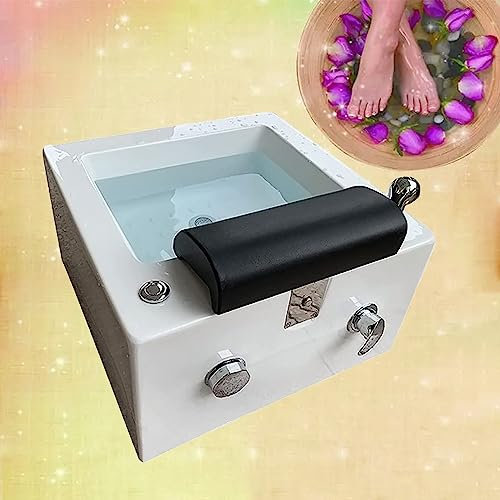SRDCAIM Bain De Pieds De Massage en Acrylique,Masseur Pieds pour Pieds Pédicure,Massage Pieds Spa pour Pieds,Baignoire Spa pour Pieds,Baignoire Spa Pédicure,Spa pour Fauteuil De Pédicure