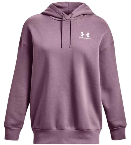 Under Armour Damen Hoodie Essential Misty Purple L