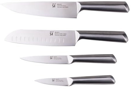 San Ignacio Set 4pc cuchillos acero inoxidable
