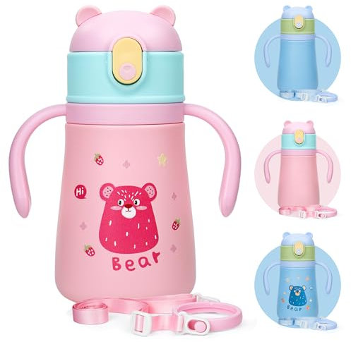 Hawthyhome Kindertasse 4 rosa Aufdruck 1