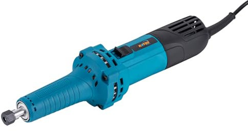 KATSU Tools Amoladora Recta Eléctrica 710W 6mm 6,35mm para Pulir, Grabar y Tallar 101739E