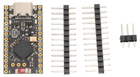 ciciglow Drahtloses NRF52840-Entwicklungsboard mit 1 MB Flash-Speicher für das Internet der Dinge, 5.0, Kompatibel mit Nice! Nano V2.0, Lademanagement und Entladeunterstützung