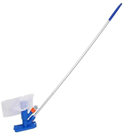 BUUNHI Kit Pulizia Piscina Kit Testa aspirante per Piscina con Sacchetto Filtro per Piscine interrate, Accessori per la Pulizia di stagni aspiratore Piscina