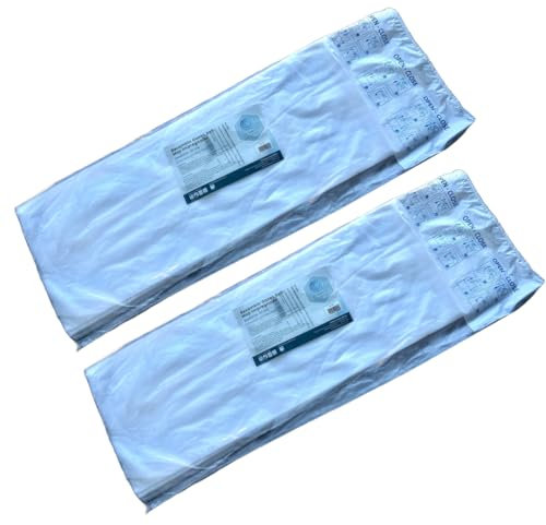 BLANCO PLATA Pack de 2 recambios para mopa 20x60cm (100 gasas en Total), Limpia y abrillanta sin Necesidad de Spray, gasas ya impregnadas. Recoje pelos y arenilla. Todo Tipo de Suelos