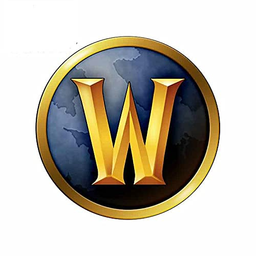 13 cm x 7,4 cm für WOW World of Warcraft Graphics Autoaufkleber und Aufkleber, wasserdicht