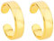 2pcs Bagues D'orteil pour Femmes, Bagues D'orteil Ouvertes Ajustables Anti-Allergique Classique Tendance pour L'été Plage Bijoux Pied (Or)
