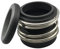 Coil Spring Mechanical Seal,Shaft Seal,MG12 18/19/20/22/24-90mm Water Pumps Shaft Mechanical Sealing, Mechanical Shaft Seal Single Coil Spring 1pc(20MM)
