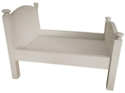 Infant Photoshoots Wooden Bed Or Round Table Photo Props White/Brown Wood Small Photography Crib for Baby Posing Newborns Photography Props