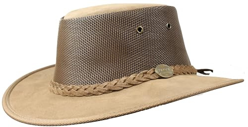 Barmah Australian Foldaway Cooler Hat Camel
