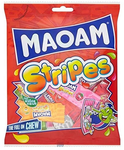 2x Maoam Streifen 140G