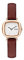 KOMONO Moneypenny Auburn Japanische Analoge Quarzuhr für Damen mit Lederarmband