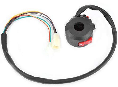 Interruttore manubrio moto, interruttore manubrio moto sinistro Avvia Interruttore luce ON-OFF per quad ATV