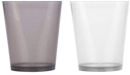 Lurrose Hair Dye Mixing Bowl Hair Coloring Measuring Cup Hair Tint Appilicator for Home Salon 2Pcs
