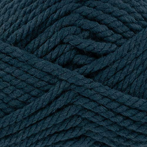 King Cole Big Value Big Super Chunky Yarn 250g Ball - Premium Acrylic Wool for Knitting and Crochet - Quick Knit Yarn for Blankets, Scarves & Hats (4434 Denim)