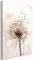decomonkey Bilder Pusteblume 80x120 cm 1 Teilig Leinwandbilder Bild auf Leinwand Vlies Wandbild Kunstdruck Wanddeko Wand Wohnzimmer Wanddekoration Deko Blumen Natur Pflanzen