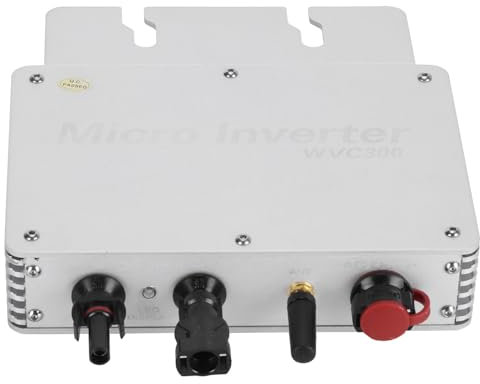 Micro onduleur solaire, étanche IP65, système de production d'énergie solaire photovoltaïque à onduleur à onde sinusoïdale (230 V)