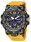SMAEL Herren-Armbanduhr, Militär, Outdoor, wasserdicht, Sport-Armbanduhr, Datum, Multifunktions-LED-Wecker, Stoppuhr, digitale Uhren für Herren, Orange/Abendrot im Zickzackmuster (Sunset Chevron),