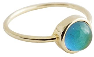 HONEYCAT Mood Ring in Rose Gold | Minimalist, Delicate Schmuck