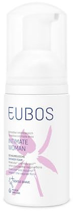 EUBOS INTIMATE WOMAN | Schaumdusche | Schäumende Pflege für den weiblichen Intimbereich | Unterstützt den natürlichen pH-Wert | Unparfümiert | 100ml