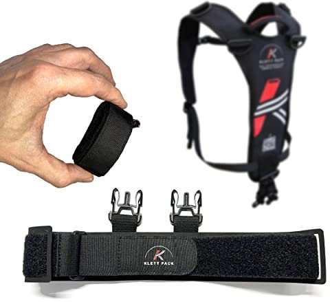 KLETTPACK® Tragegurt für Snowboards, Ski, Mountainboards, Longboards. Tragehilfe und Rückengurt für den Alltag.