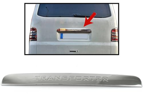 Robust Rear Tailgate Door Chrome Grab Handle Cover Stainless Steel for VW Transporter T5 2003-2015