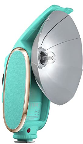 Irfora Lux Senior Retro Camera Flash GN14 Color Temperature 6000K Auto & Manual Flash Modes 1/1-1/64 Flash Power 28mm Focal Length Replacement for Canon Nikon Sony Fujifilm Olympus Hot-shoe Cameras