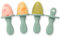 PrimaStella Petite Pops Silikonform für Eis am Stiel, BPA-frei, spülmaschinenfest, ab 4 Monaten, Salbeigrün