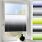 Plissee ohne Bohren Verdunkelung 25 x 60 cm Montage Sichtschutz und Sonnenschutz Faltrollo Jalousie Plisseerollo mit Klemmträger für Fenster & Tür, Schwarz