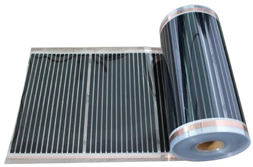 220V 1m2 Far Infrared Underfloor Heating Film Electric Floor Warming Mat Graphene encapsulates far-Infrared electrothermal Film