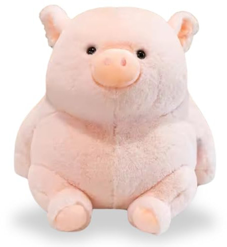 Niedliches Schweinchen 30 cm aus Plüsch | So weich, DASS Man ihn nie Wieder hergeben Will | Kuscheltier Schwein Geschenkidee für Groß & Klein