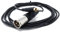 DRUT 3m 3-Pin Male XLR to RCA Phono Single Plug Cable for HiFi Audio, Music Instruments, Mixer, Microphone Lead, Cable, Gold Plated 10ft