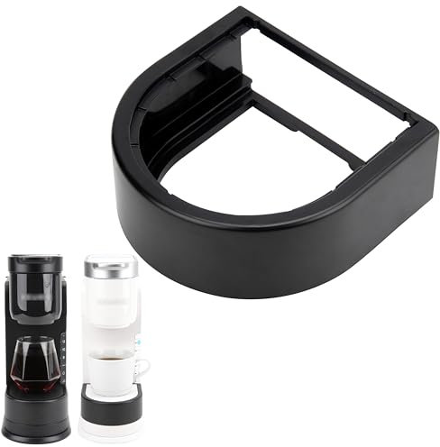 Kiicii Drip Tray Mug Riser, Compatible with Keurig K-Express and K-Iced Single Cup Coffee Maker, 2-inch Tall Mug Riser Stand, Coffee Cup Riser, for Keurig Accessories, Reduce Splashes, Riser Only