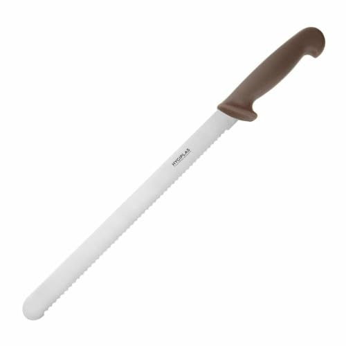 Hygiplas Slicer Serrated Brown - 12