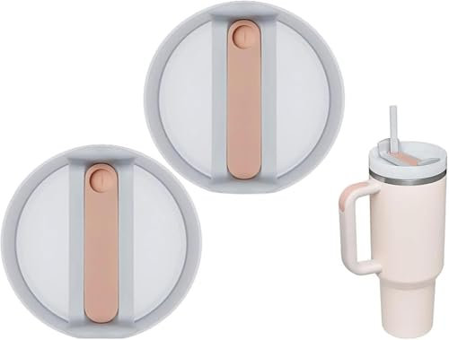 2 tapas de repuesto para vaso de 40 oz para Stanley, tapa de repuesto para vaso resistente a derrames, tapa reutilizable para Stanley y más tazas de café