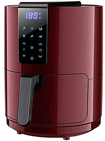 Freidora de aire 3.5L/1400W con pantalla digital, temporizador y control de temperatura totalmente ajustable, tecnología rápida de la tecnología del aire Economía de circulación del aire para cocción