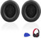 2 Pcs Replacement Ear Pads for Beats Studio 2 & 3 Wired/Wireless, Ear Cushions Comfortable Protein Leather, Noise Isolating Memory Foam, Easy Install, Compatible with Over-Ear Headphones (Black)