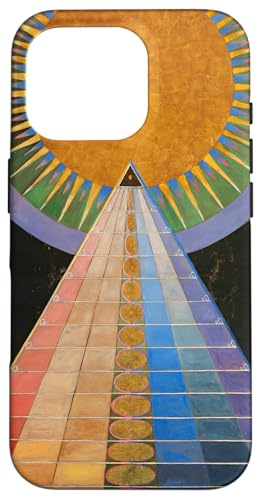 Hilma af Klint, Altarpiece, Nr. 1, Gruppe X Fine Art Geschenk Hülle für iPhone 16 Pro