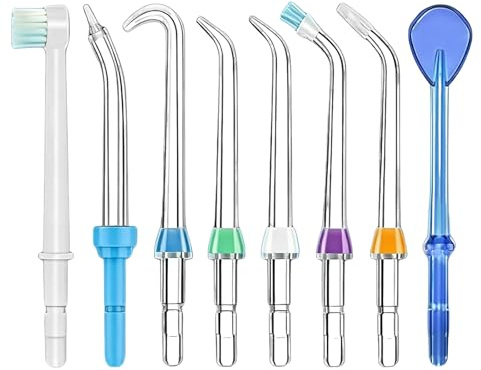 7 Stk Ersatzdüsen für Waterpik Munddusche, Zubehör für Wat erpik Aufsätze, Munddusche Ersatzdüsen für W aterpik WP100-Serie