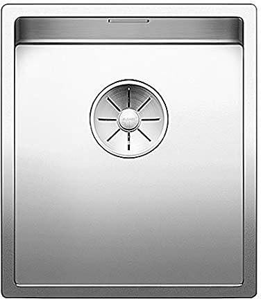 Blanco 521571 | Fregadero de cocina de acero inoxidable CLARON 340-U |Color : acero inoxidable